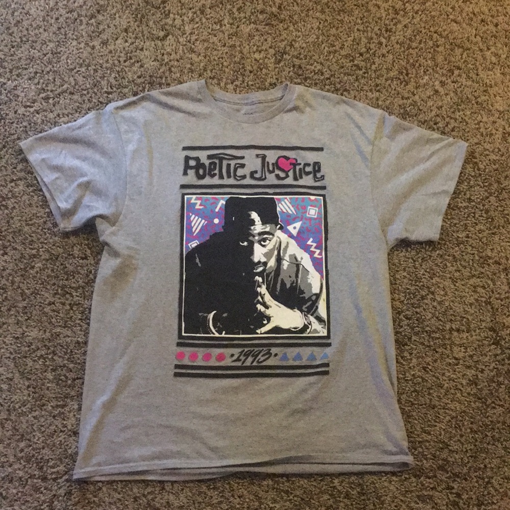 Tupac poetic justice shirt